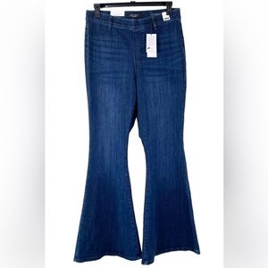 NWT Judy Blue Pull on Super Flare Jeans 16W Pullon Super Groovy Jeggings